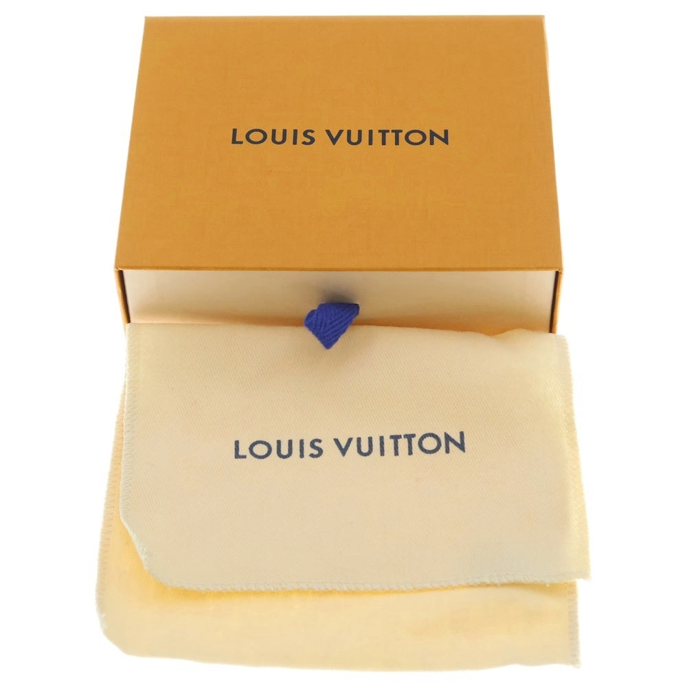 LOUIS VUITTON(ルイヴィトン) モノグラム リバース ジャイアント イリュストレ バッグチャーム キーリング キーホルダー ブラウン M69317 ゴールド金具 レディース
