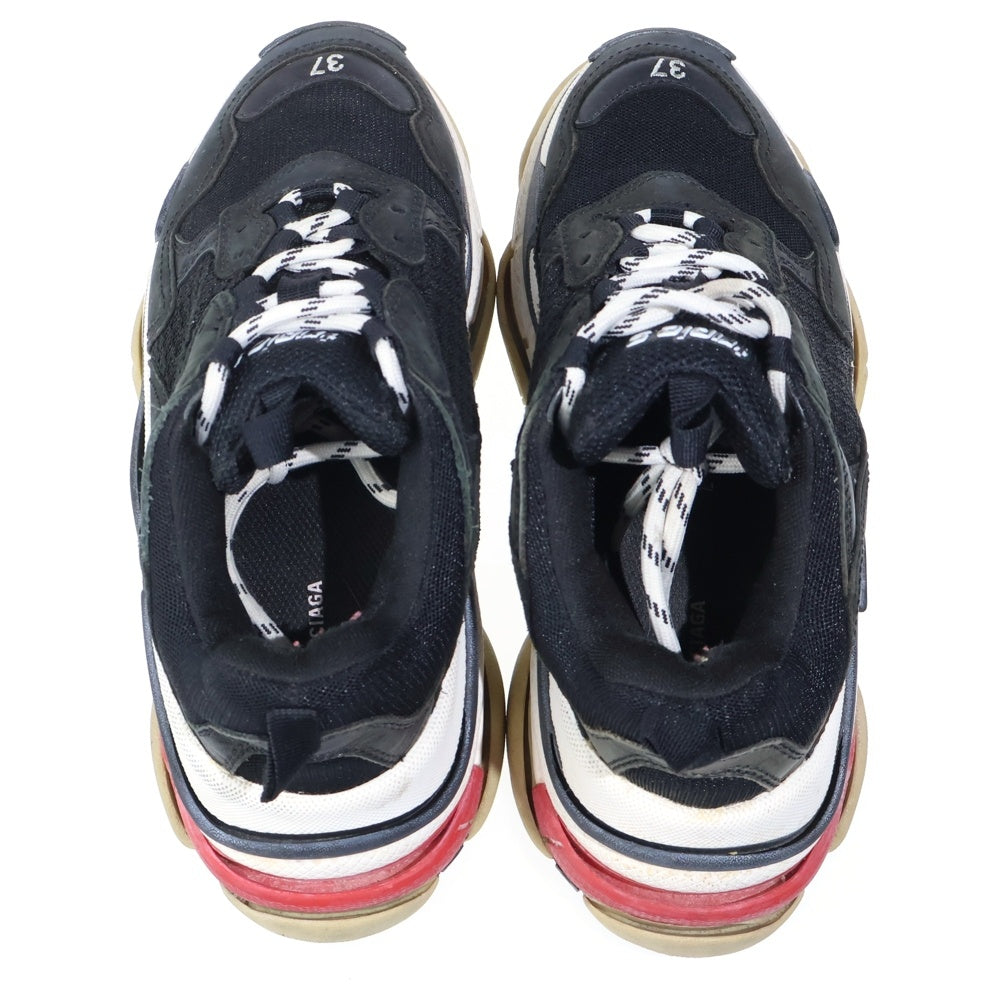 BALENCIAGA(バレンシアガ) Triple S トリブルエス ローカットスニーカー ブラック レディース