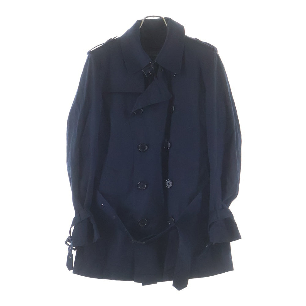 BURBERRY BLACK LABEL(バーバリー ブラックレーベル) 裏地ノバチェック柄 トレンチコート ネイビー
