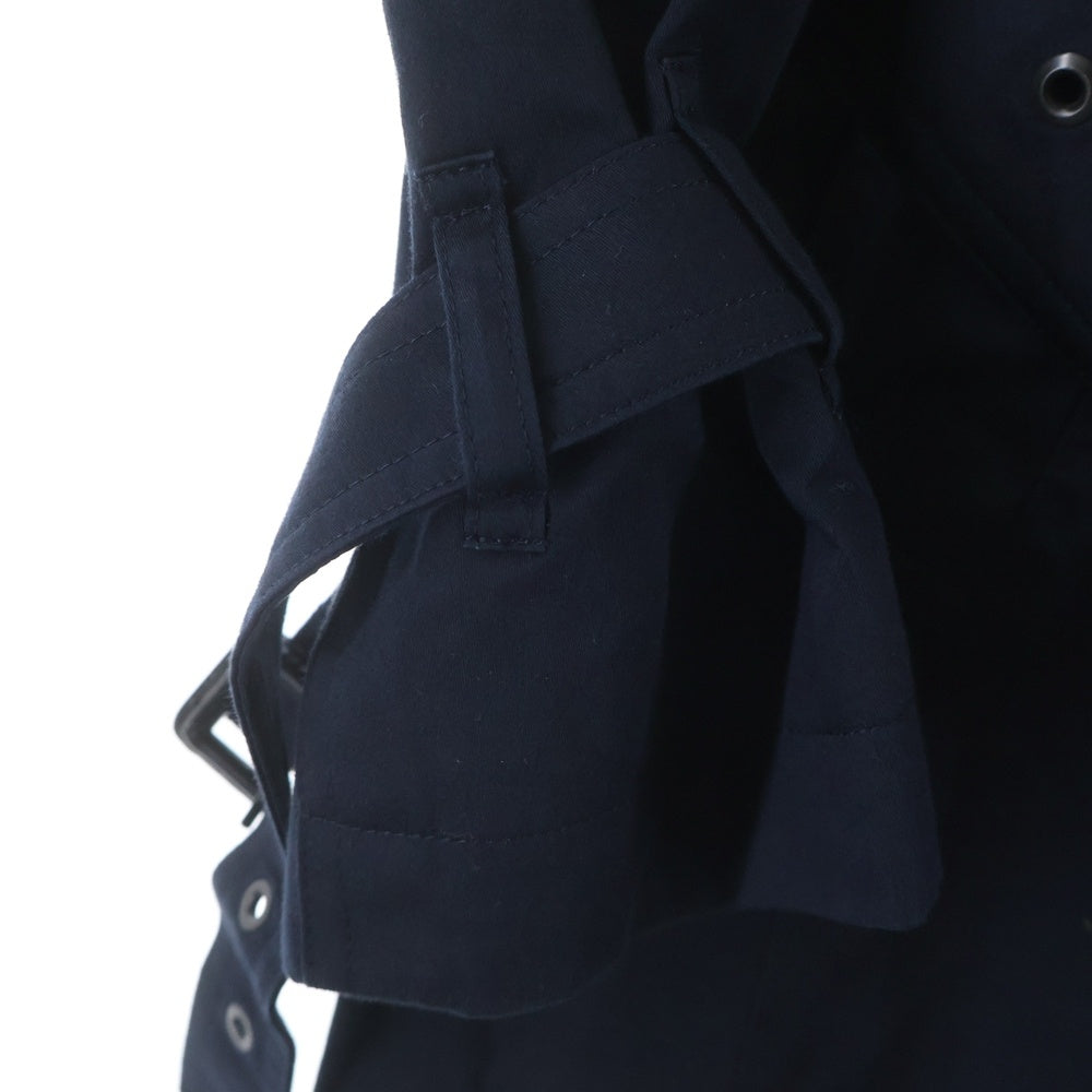 BURBERRY BLACK LABEL(バーバリー ブラックレーベル) 裏地ノバチェック柄 トレンチコート ネイビー