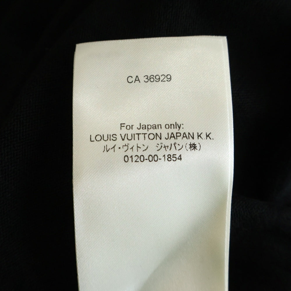 LOUIS VUITTON(ルイヴィトン) 25AW モノグラム グラディエント エンベリッシュド半袖Tシャツ カットソーブラック RM252MV AUR HTN03W
