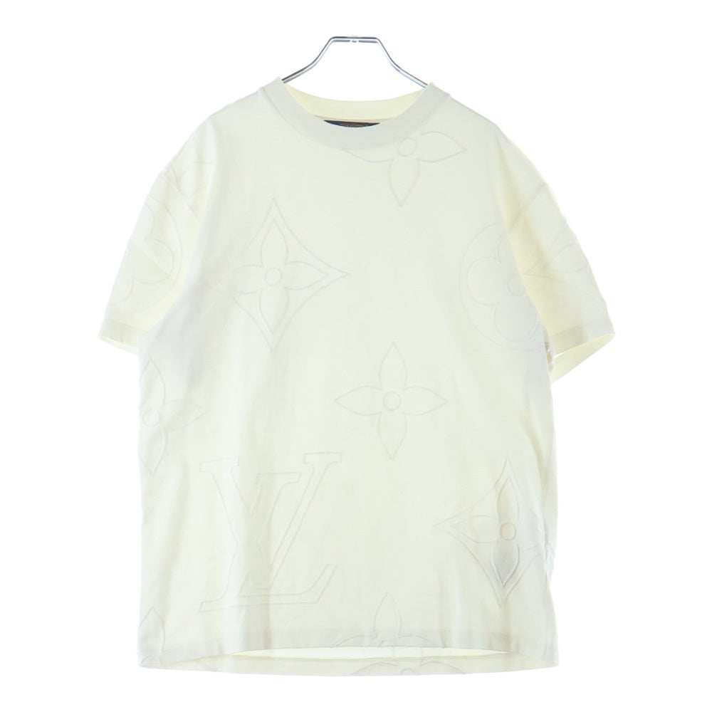 LOUIS VUITTON(ルイヴィトン) ジャンボモノグラム クルーネック 半袖Tシャツ ホワイト RM251M9 NPG HSY08W