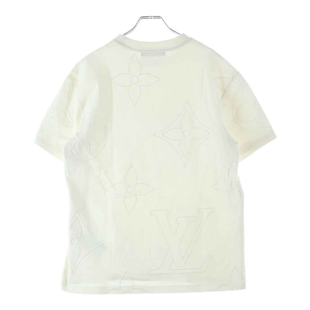 LOUIS VUITTON(ルイヴィトン) ジャンボモノグラム クルーネック 半袖Tシャツ ホワイト RM251M9 NPG HSY08W