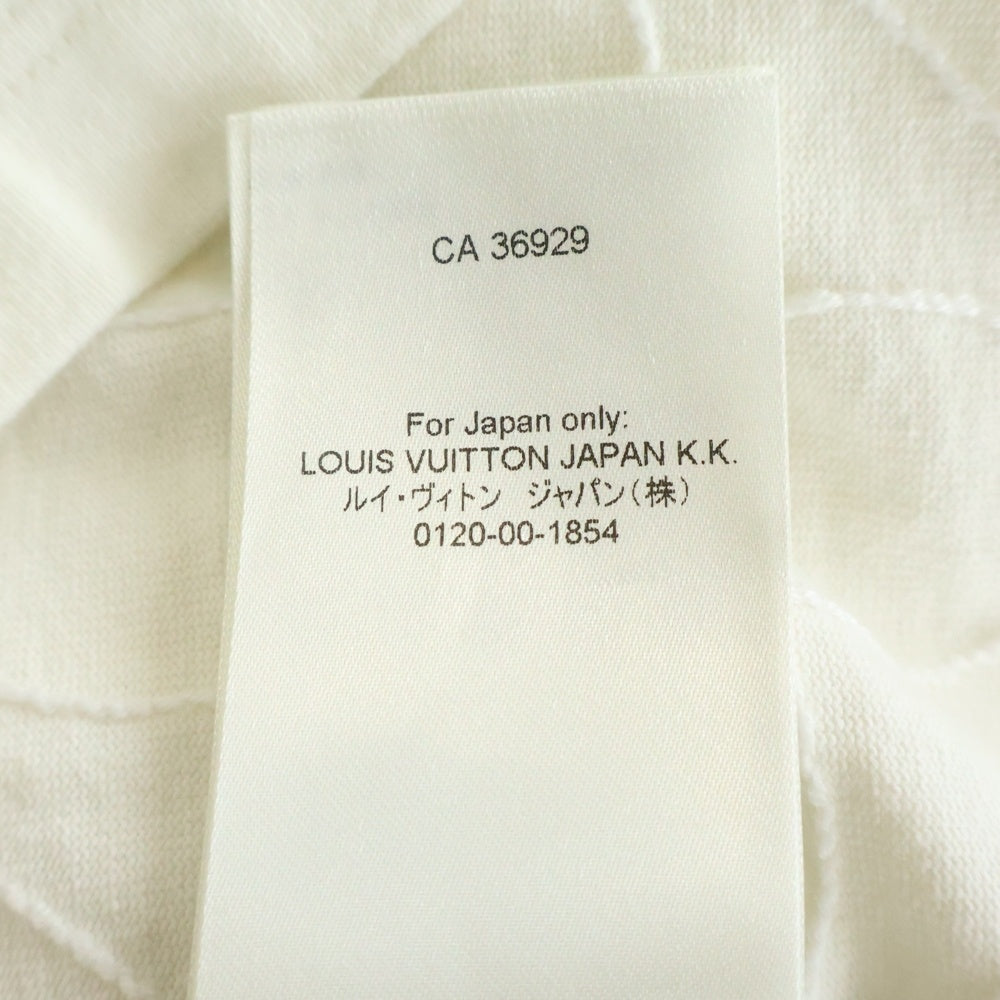 LOUIS VUITTON(ルイヴィトン) ジャンボモノグラム クルーネック 半袖Tシャツ ホワイト RM251M9 NPG HSY08W