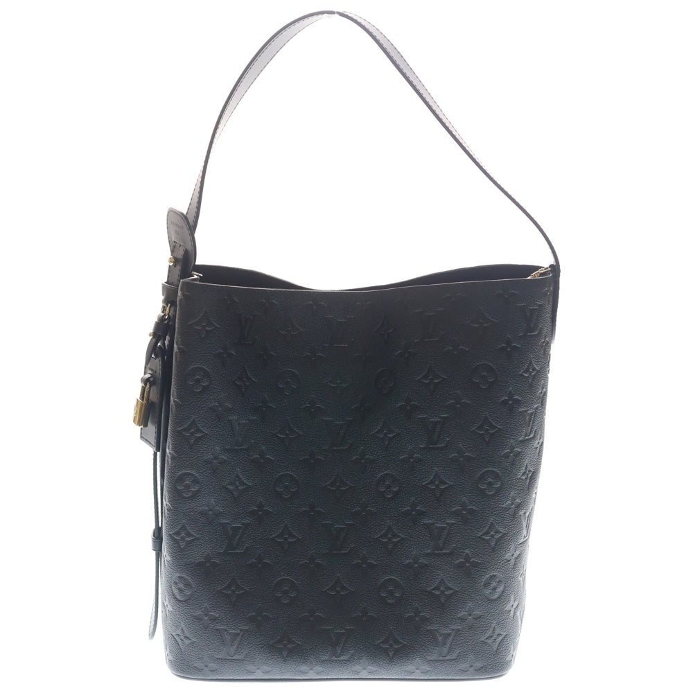 LOUIS VUITTON(ルイヴィトン) モノグラムアンプラント オールインGM ハンドバッグ トートバッグ ブラック レザー M13044 ゴールド金具 レディース