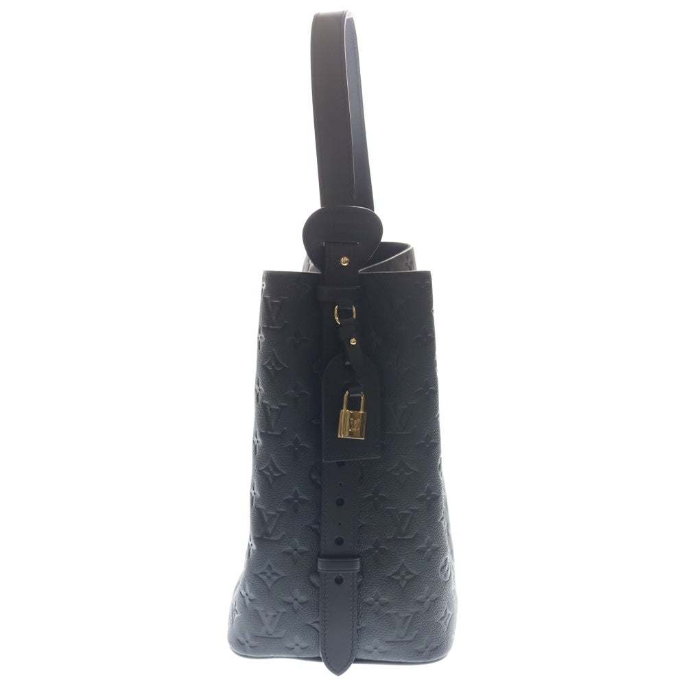 LOUIS VUITTON(ルイヴィトン) モノグラムアンプラント オールインGM ハンドバッグ トートバッグ ブラック レザー M13044 ゴールド金具 レディース