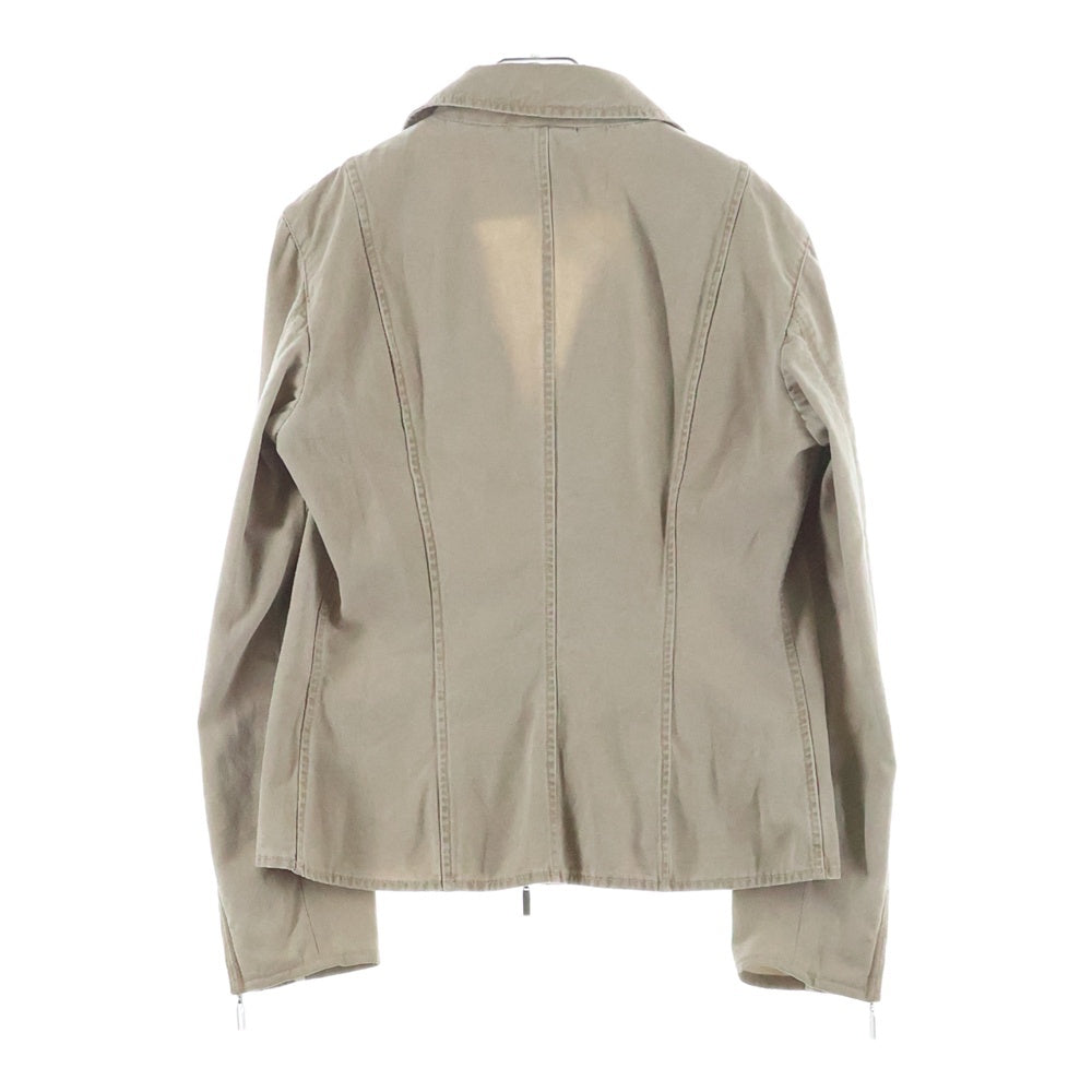 CHANEL(シャネル) コットンジップアップ ジャケット ベージュ P20621V12066 レディース