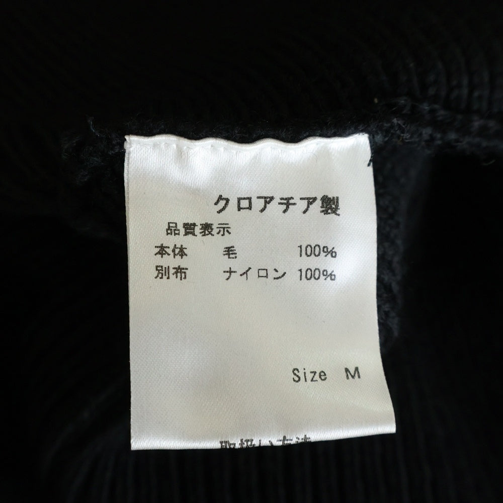 RED VALENTINO(レッド ヴァレンティノ) ウールニット ワンピース ブラック DRA9A909 レディース