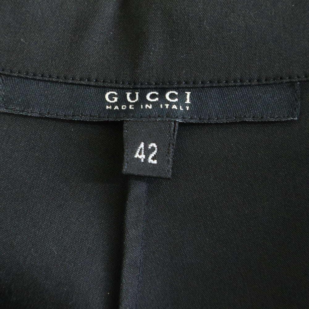 GUCCI(グッチ) コットンシャツ ブラック 1094162.4594 レディース