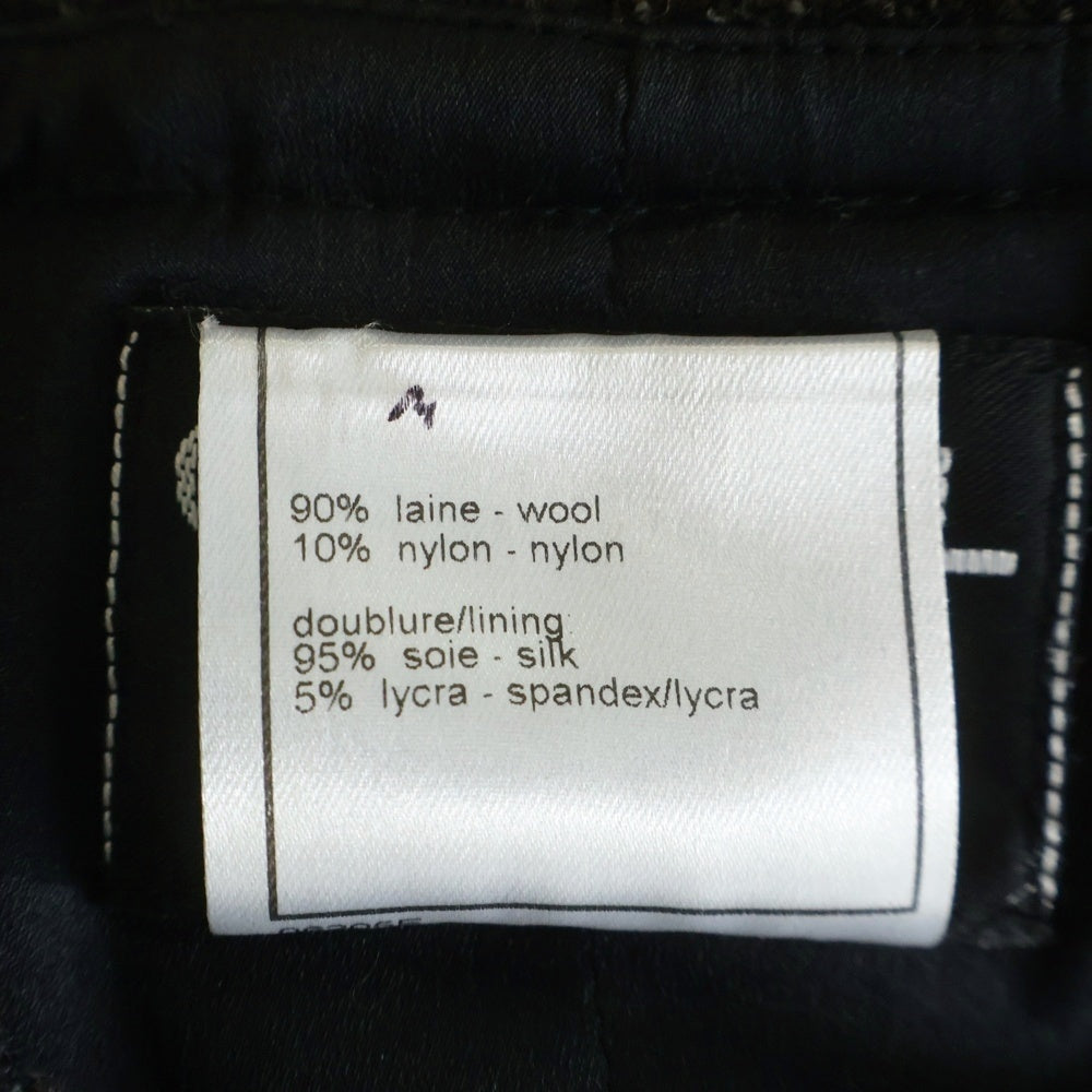CHANEL(シャネル) ツイードデザイン ウールワンピース ブラウン 1094162.4594 レディース