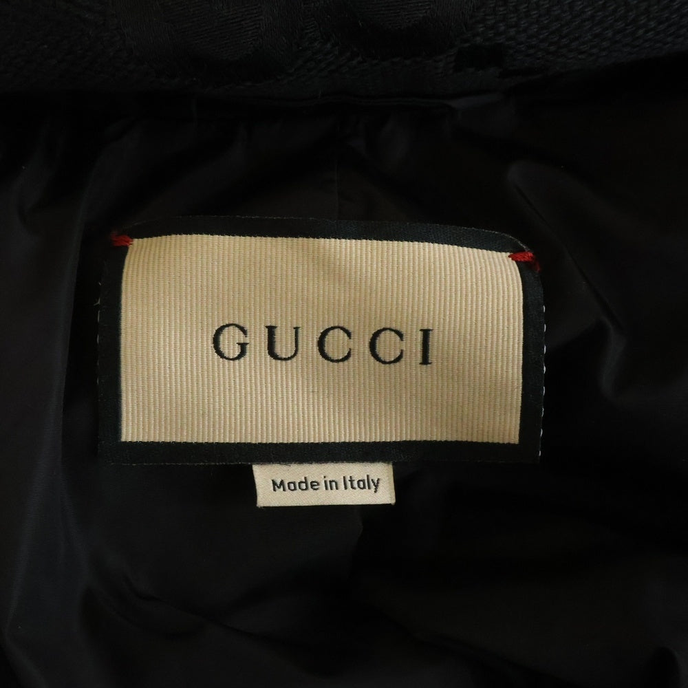 GUCCI(グッチ) ジャンボGG キャンバスジャケット ブラック 694165 ZAIDI