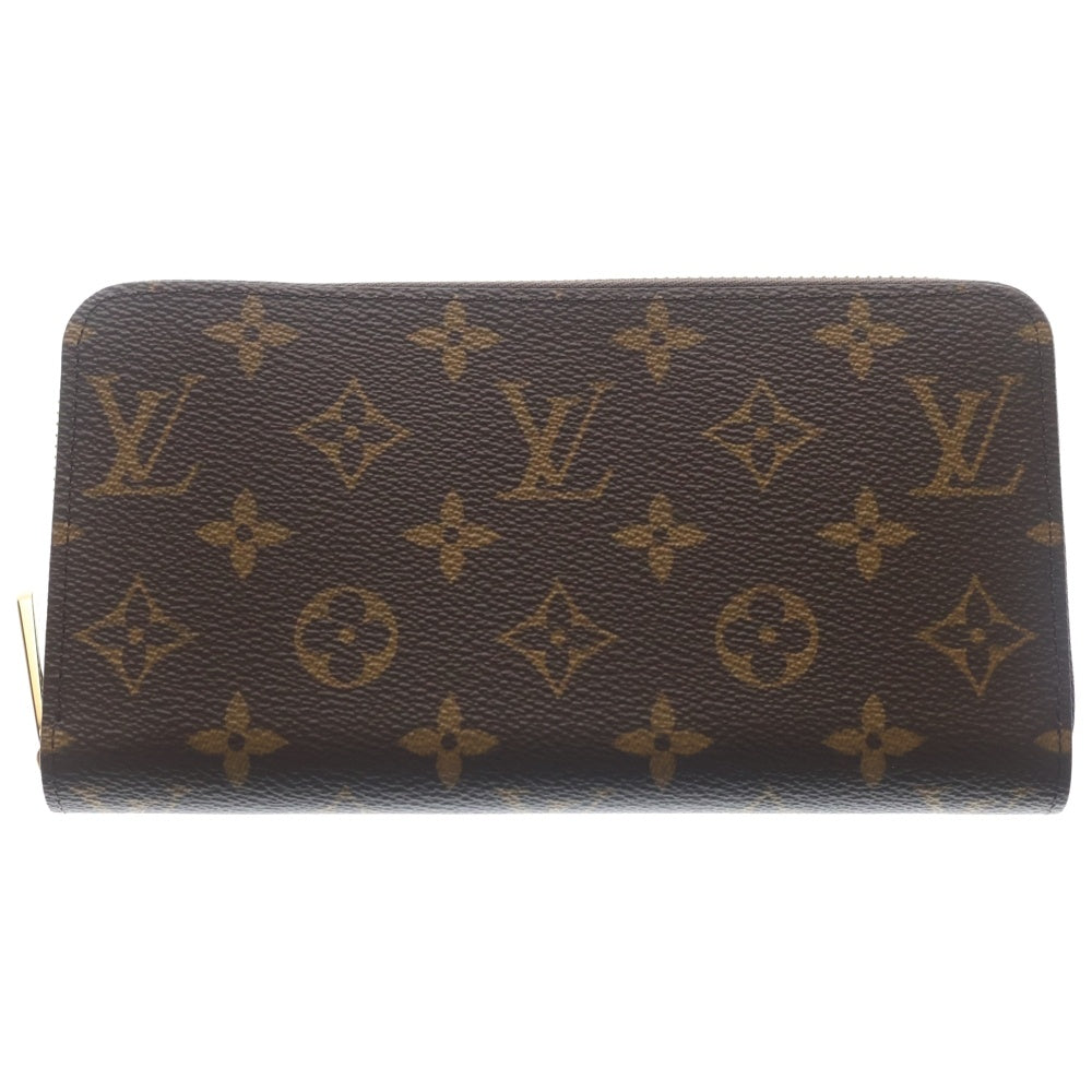 LOUIS VUITTON(ルイヴィトン) ジッピーウォレット モノグラム ロングウォレット 長財布 ゴールド金具 ブラウン M42616 レディース