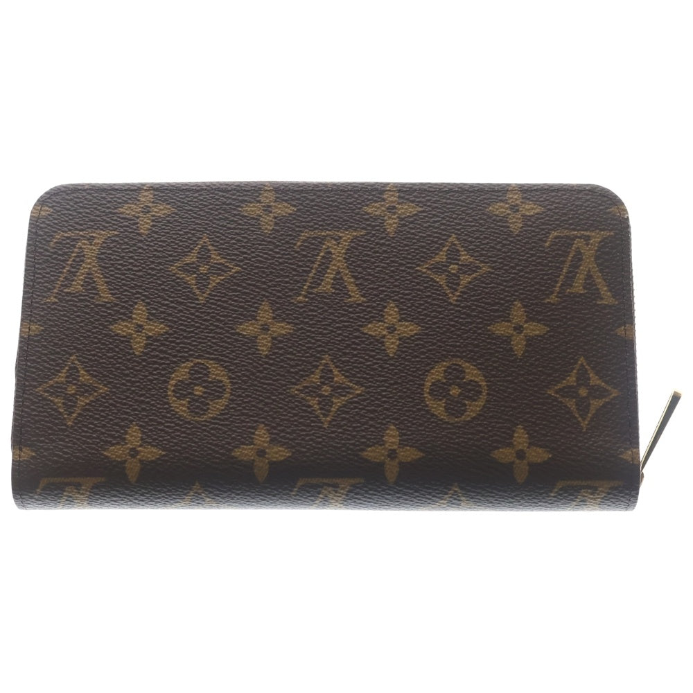 LOUIS VUITTON(ルイヴィトン) ジッピーウォレット モノグラム ロングウォレット 長財布 ゴールド金具 ブラウン M42616 レディース