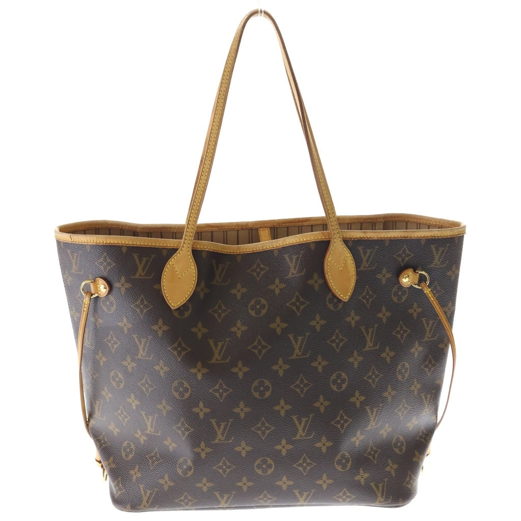 LOUIS VUITTON(ルイヴィトン) モノグラム ネヴァーフルMM ハンドバッグ トートバッグ ブラウン PVCレザー M40156 ゴールド金具 レディース