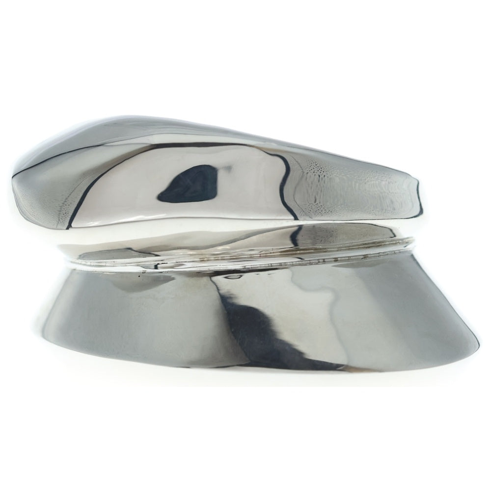 Alexander McQueen(アレキサンダーマックイーン) Sculptual Cuff Bracelet スカルプチュアル カフ ブレスレット メタル バングル シルバー レディース
