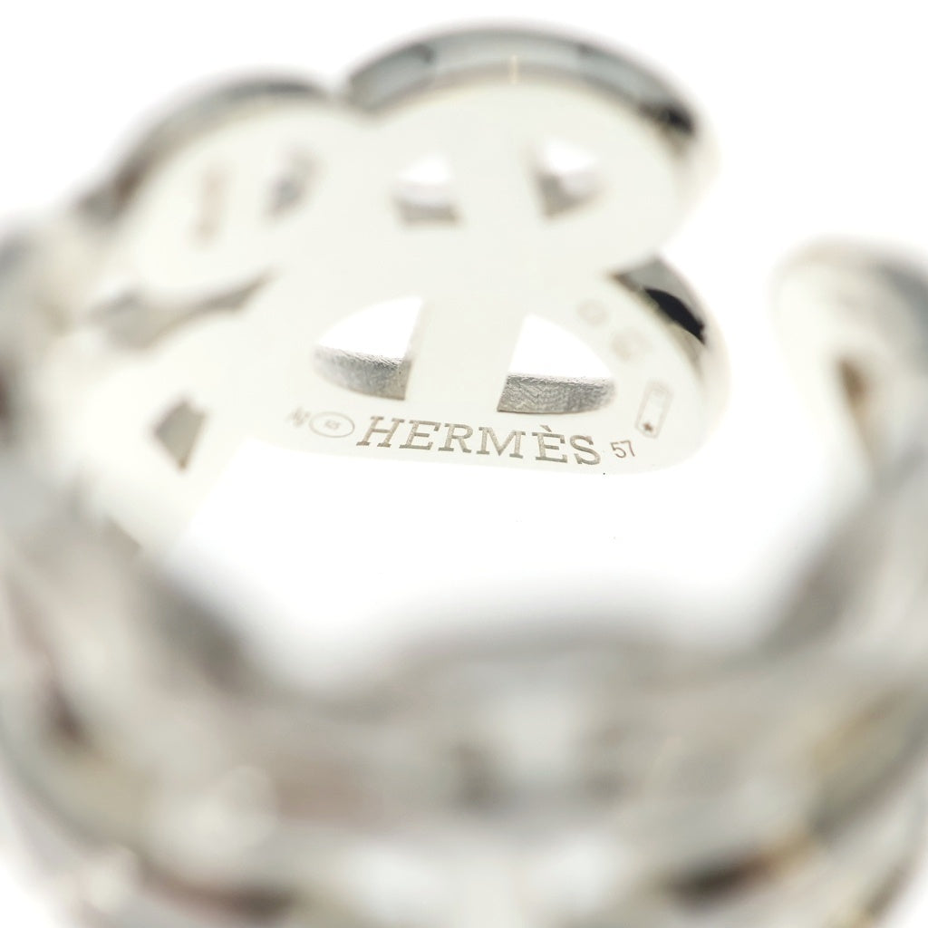 HERMES(エルメス) シェーヌダンクル アンシェネ GM リング Ag925 SV 指輪 レディース