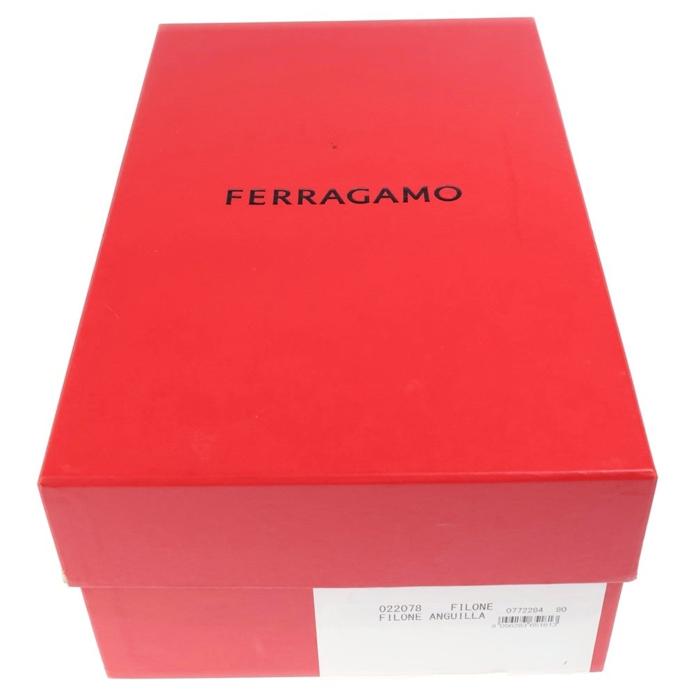 FERRAGAMO(フェラガモ) サンダル ブラック レザー レディース