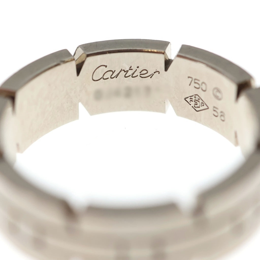 Cartier(カルティエ) タンク・フランセーズSM リング 指輪 ホワイトゴールド 750 WG #56 B4059956
