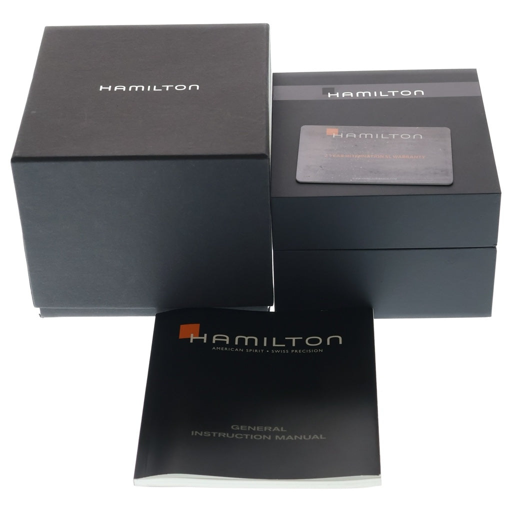 HAMILTON(ハミルトン) ジャズマスター クロノグラフ 青文字盤 SS/AT ステンレス 自動巻き H325960