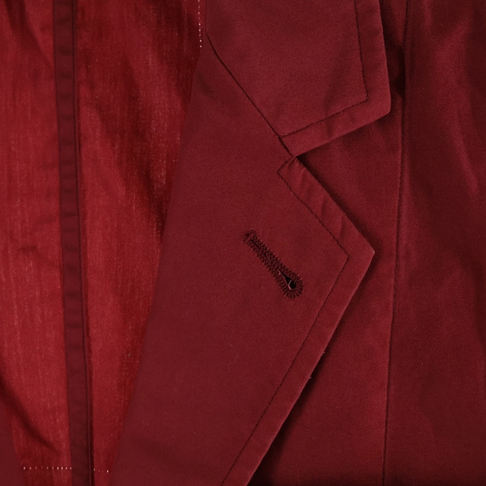 YVES SAINT LAURENT(イヴサンローラン) コットン 2B テーラードジャケット レッド