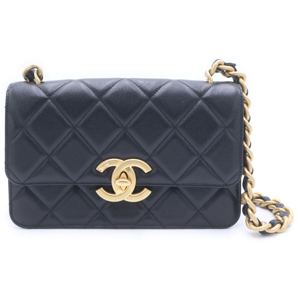 CHANEL(シャネル) マトラッセ ラージココマーク チェーンショルダー 