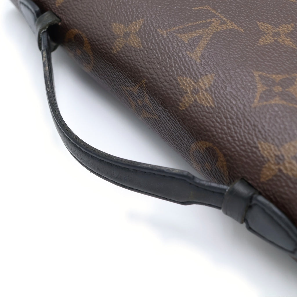 LOUIS VUITTON(ルイヴィトン) モノグラム・マカサー ジッピーXL ラウンドジップウォレット 長財布 カードケース ブラウン×ブラック PVCレザー M61506 ゴールド金具