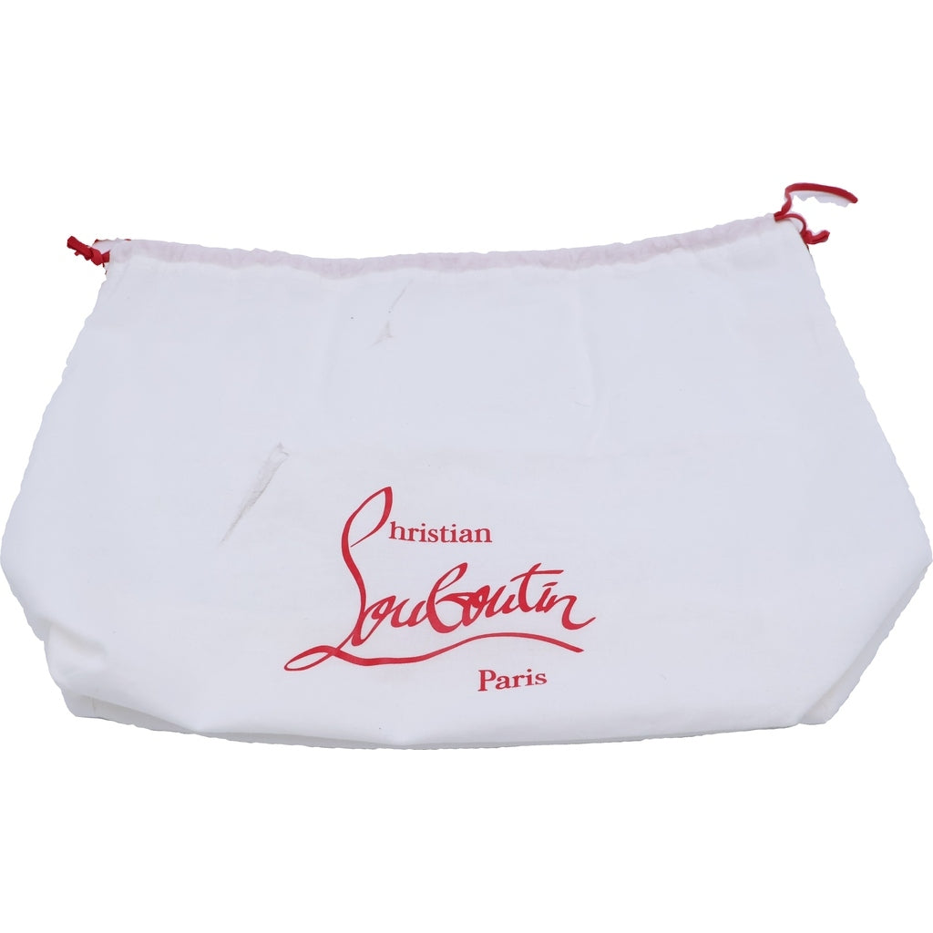CHRISTIAN LOUBOUTIN(クリスチャンルブタン) バイマイサイド レザー 2WAY ショルダー ハンドバッグ ホワイト レディース
