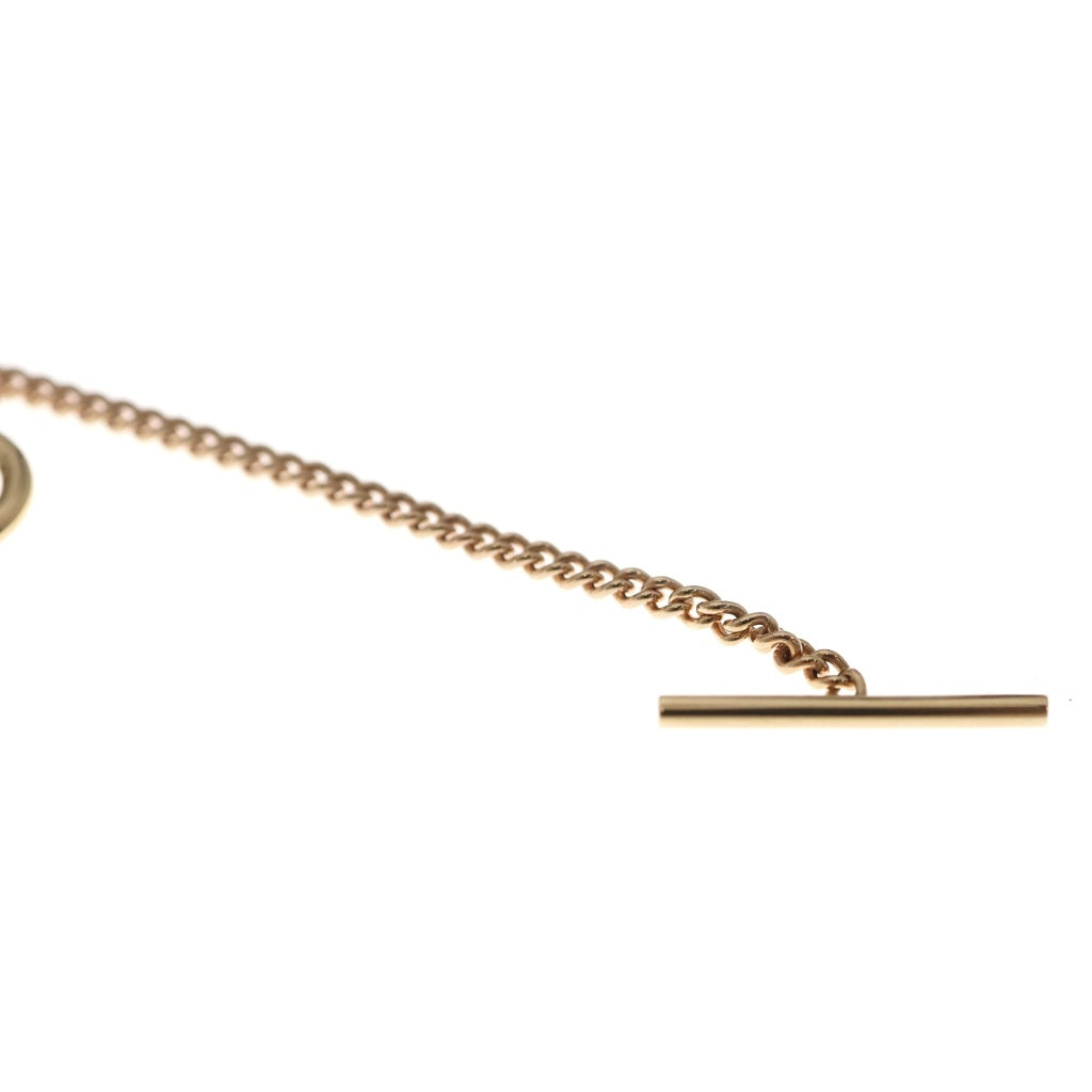 HERMES(エルメス) エシャぺ ネックレス ペンダント チェーン ピンクゴールド Au750 PG レディース