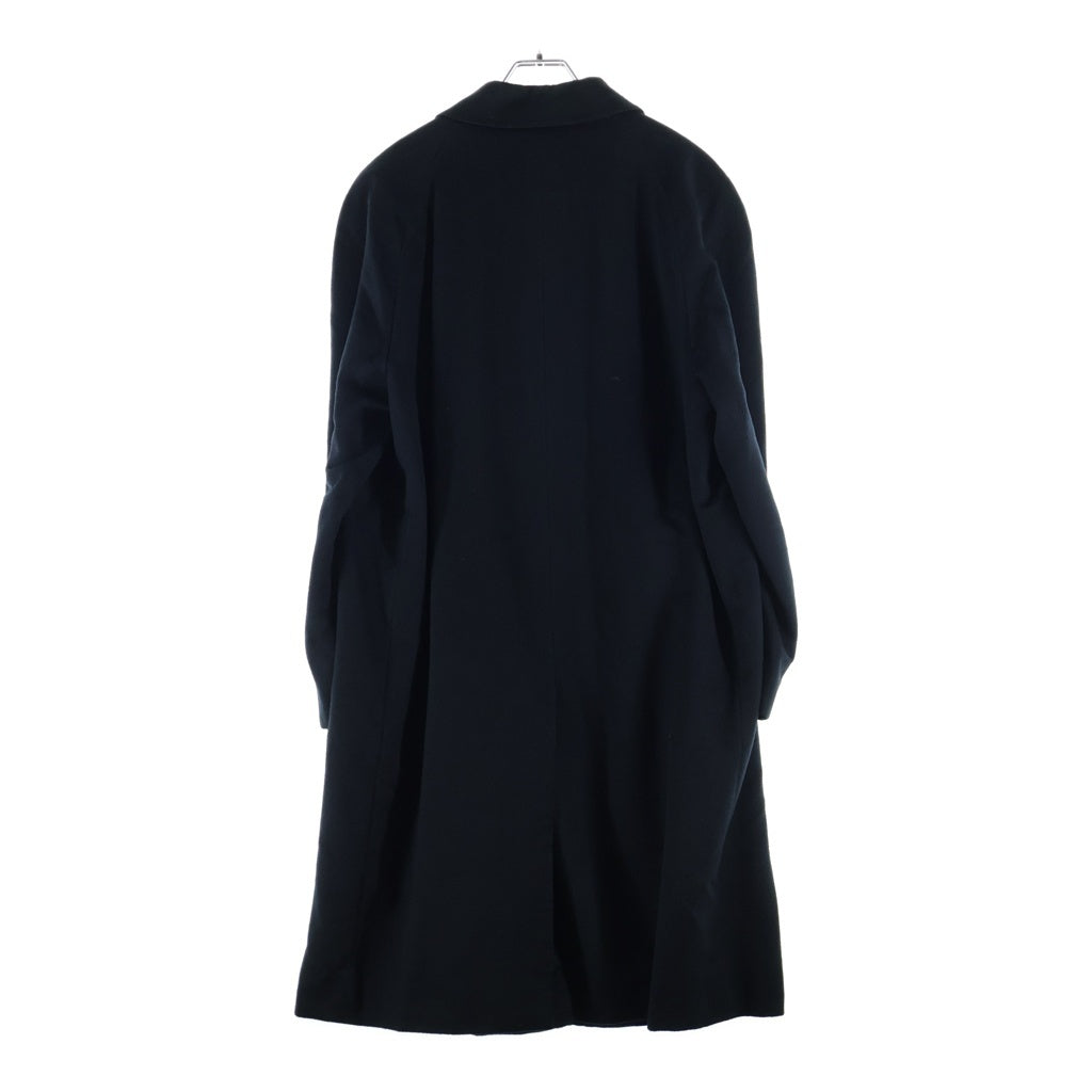 Christian Dior(クリスチャンディオール) カシミヤ ステンカラーロングコート ブラック
