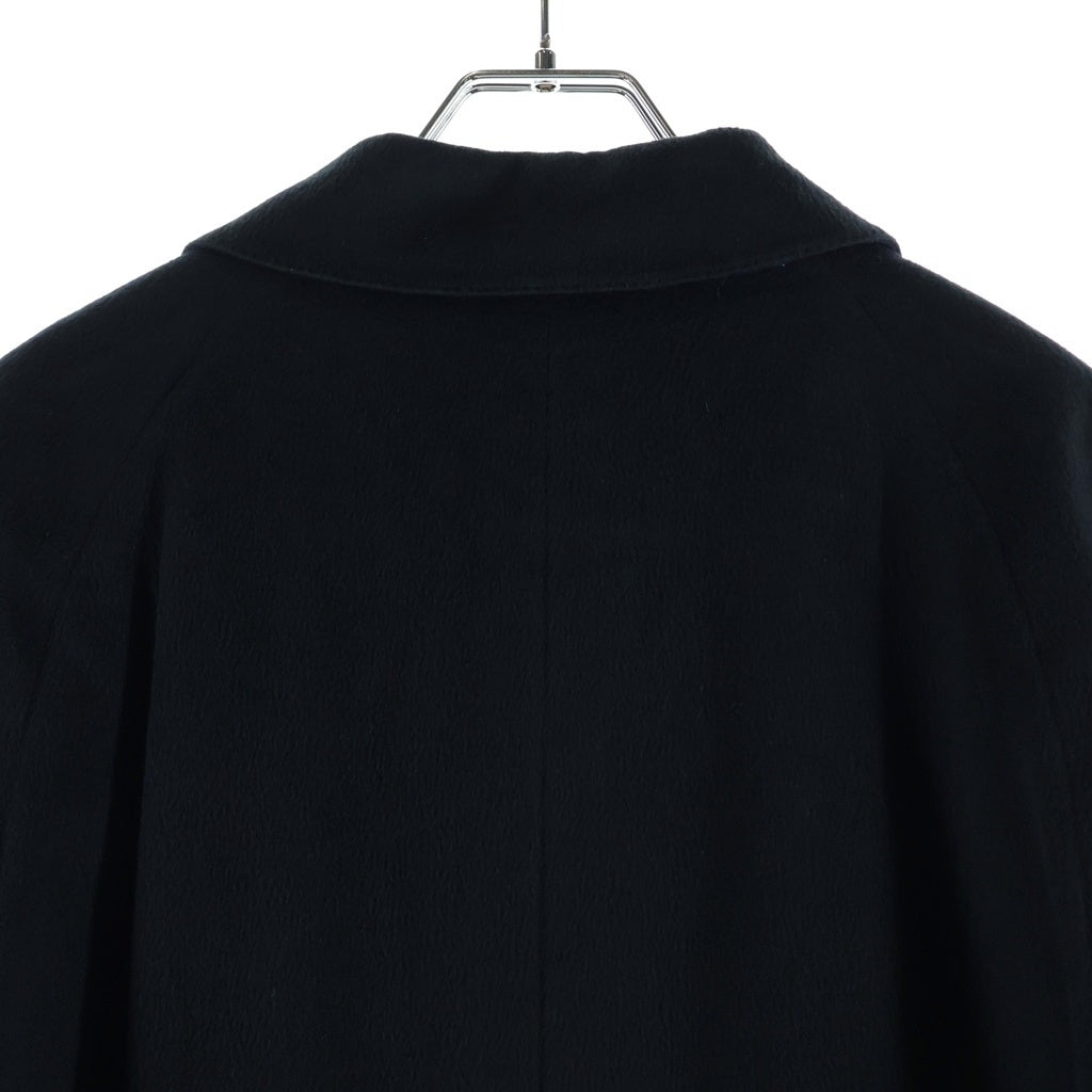 Christian Dior(クリスチャンディオール) カシミヤ ステンカラーロングコート ブラック