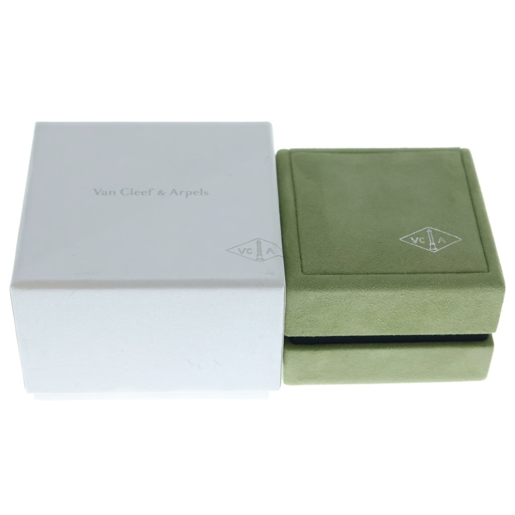 Van Cleef & Arpels(ヴァンクリーフアンドアーペル) ヴィンテージアルハンブラ マザーオブパール ネックレス ペンダント チェーン ゴールド×ホワイト Au750YG