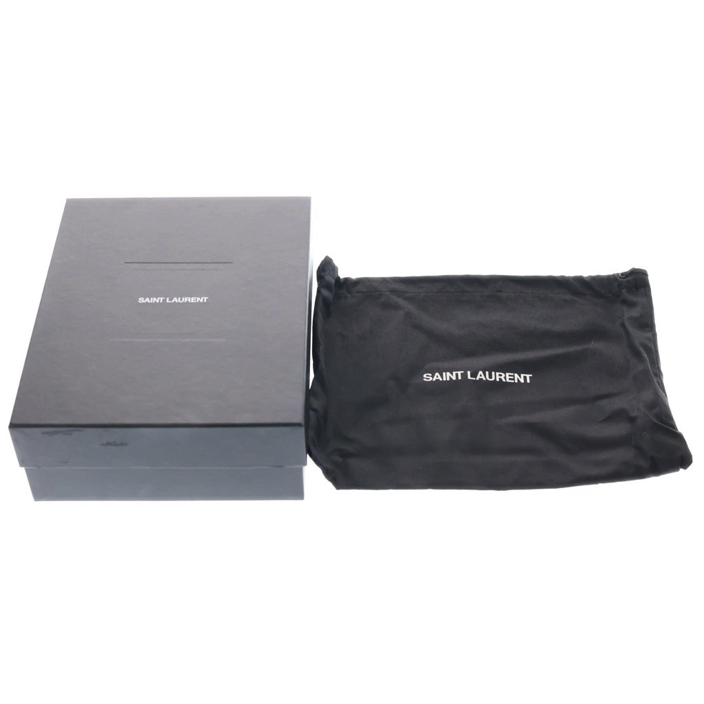 SAINT LAURENT PARIS(サンローランパリ) ルル パファー トイバッグ キルティングバッグ チェーンショルダーバッグ ベージュ ラムスキン 620333 ゴールド金具 レディース