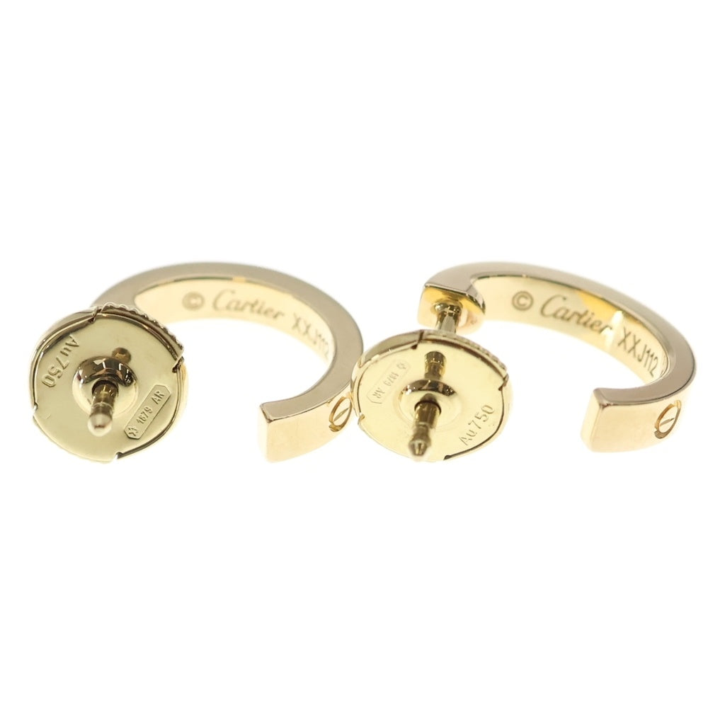 Cartier(カルティエ) ミニ ラブ ピアス ゴールド Au750 YG レディース