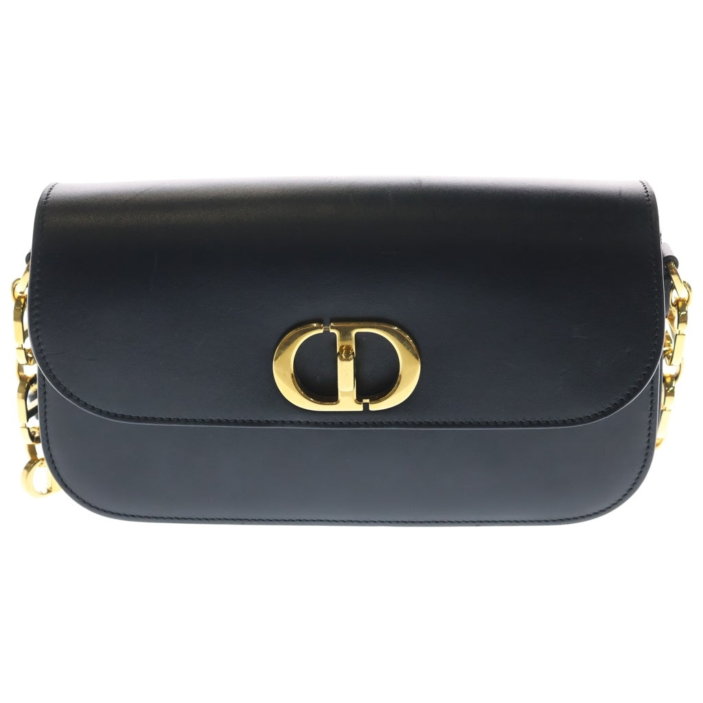 Christian Dior(クリスチャンディオール) モンテーニュ アベニュー ショルダーバッグ カーフスキン ゴールド金具 M9261UMOA_M900 ブラック レディース