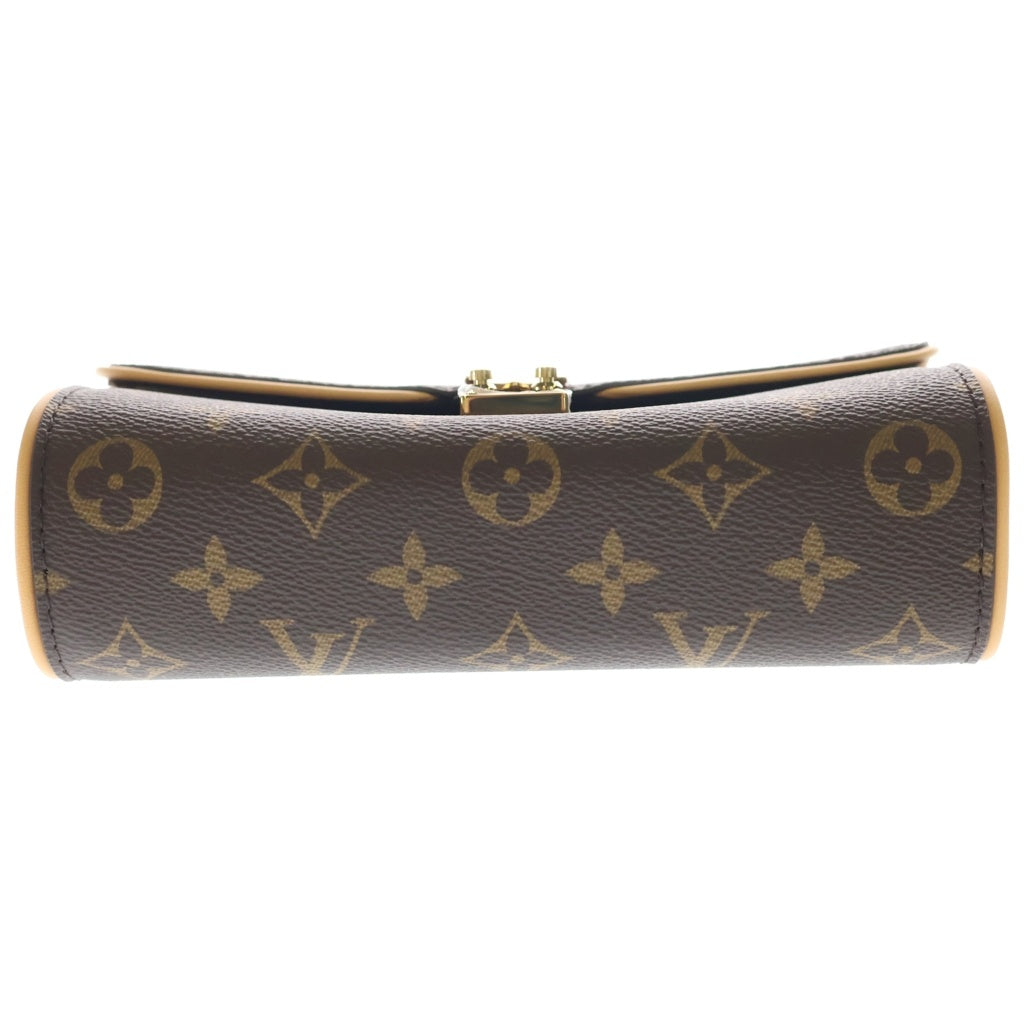 LOUIS VUITTON(ルイヴィトン) モノグラム ポシェット・カミーユ ブラウン ショルダーバッグ チェーンバッグ ブラウン レザー×PVC M13566 ゴールド金具 レディース