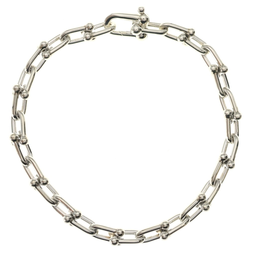 TIFFANY & Co.(ティファニー) ハードウェア スモール チェーン ブレスレット シルバー レディース
