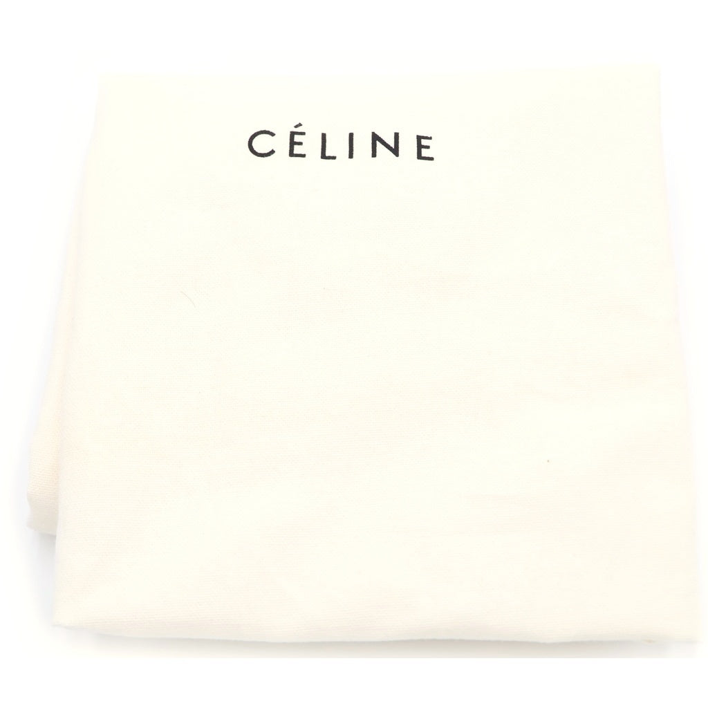 CELINE(セリーヌ) トラペーズ ミディアム 2WAYショルダーバッグ ハンドバッグ ベージュ レザー×スエード シルバー金具 レディース