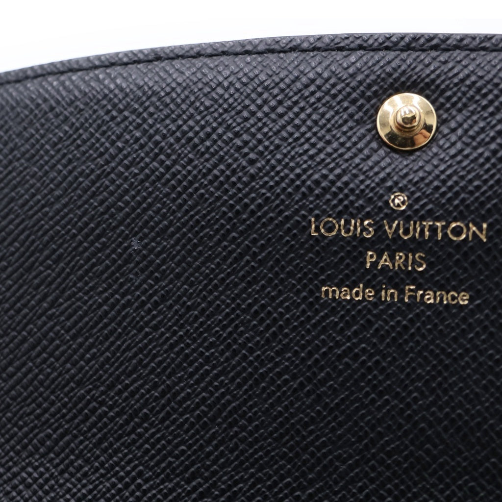 LOUIS VUITTON(ルイヴィトン) モノグラム リバース ポルトフォイユ エミリー ブラウン レザー M82157 ICタイプ