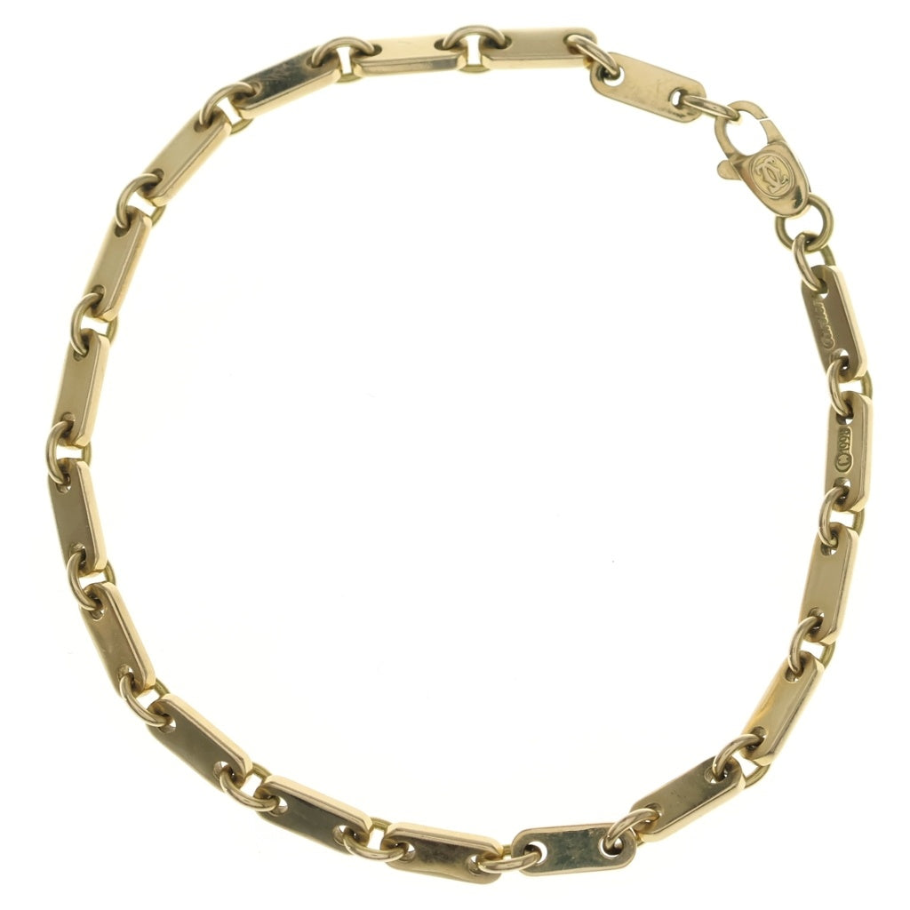 Cartier(カルティエ) フィガロ ブレスレット 750 YG イエローゴールド レディース