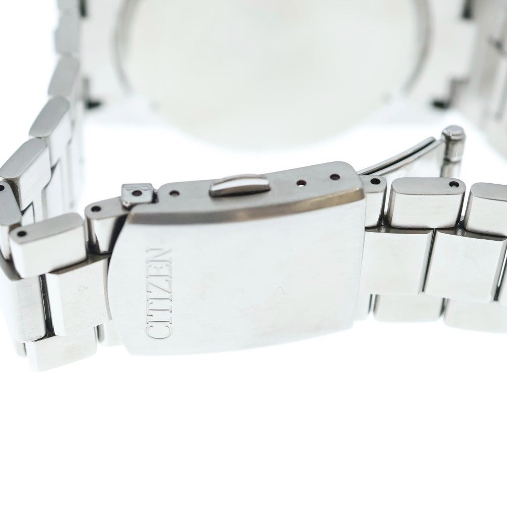 CITIZEN(シチズン) エコドライブ 黒文字盤 ソーラー ウォッチ 腕時計 シルバー BL5594 59E