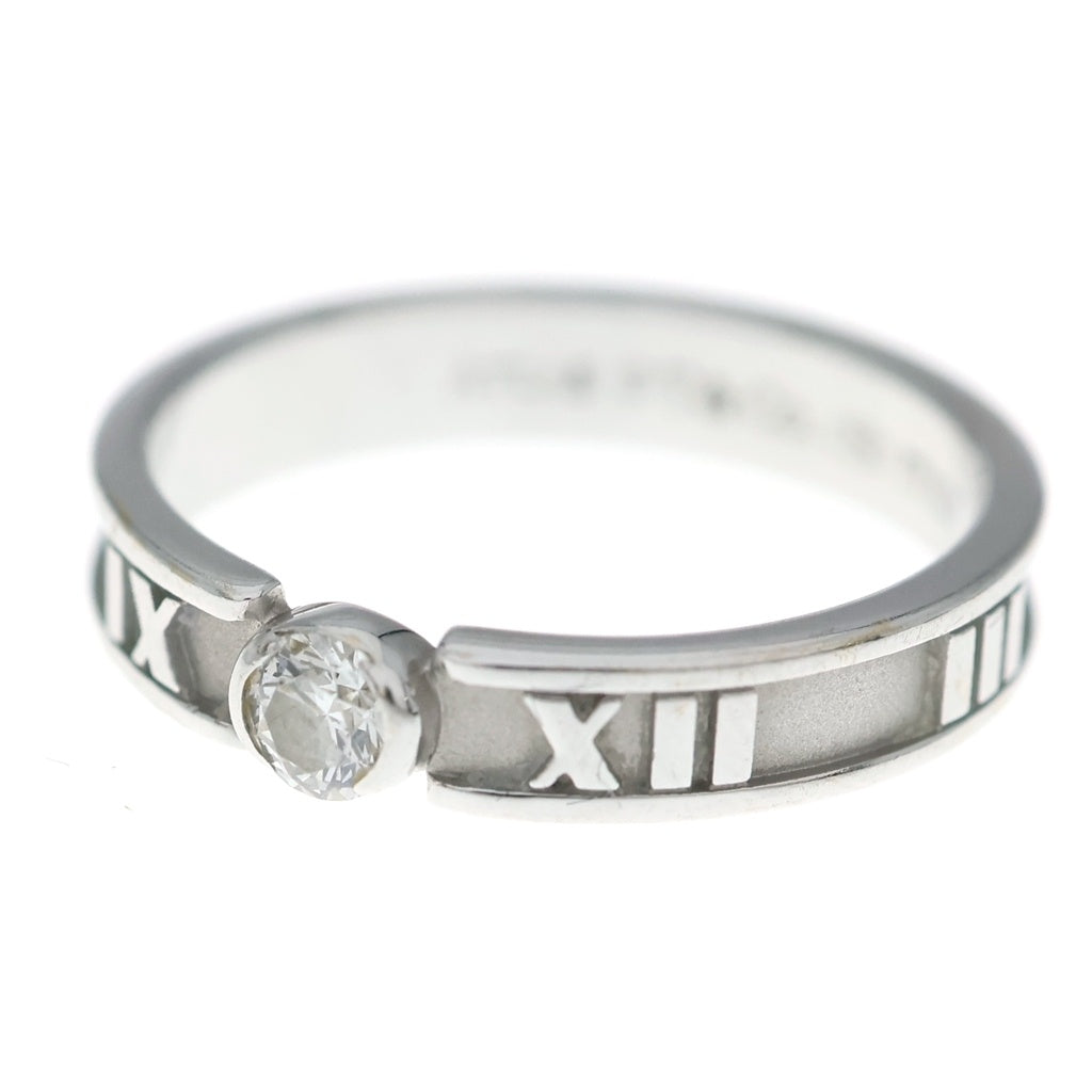 TIFFANY & Co.(ティファニー) アトラス ダイヤリング ホワイトゴールド 1PD 750WG レディース