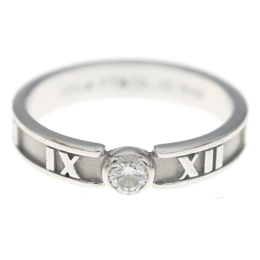 TIFFANY & Co.(ティファニー) アトラス ダイヤリング ホワイトゴールド 1PD 750WG レディース