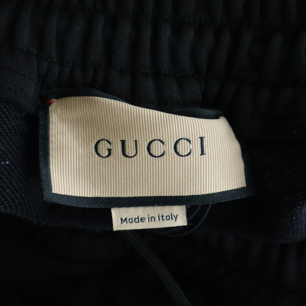 GUCCI(グッチ) サイドライントラックパンツ ブラック ポリエステル #XS 773037 X1F7U レディース