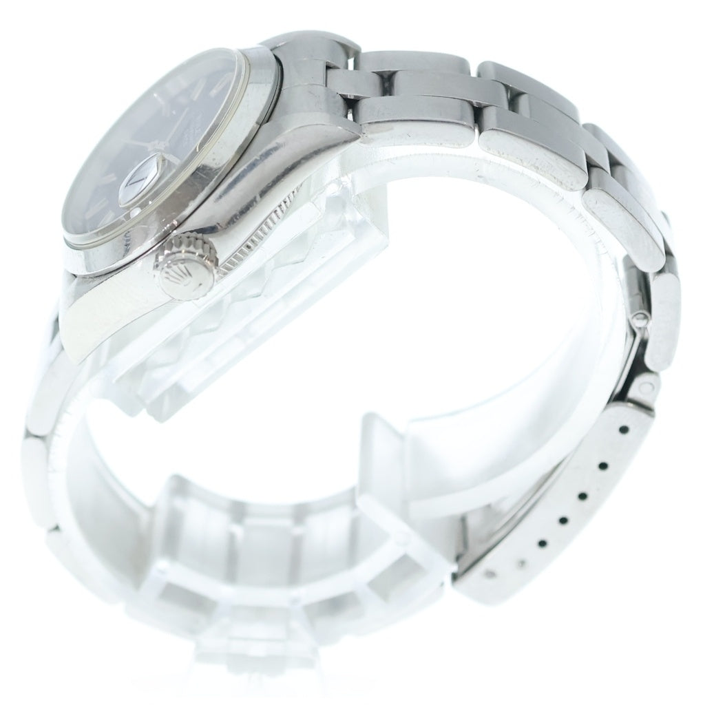 ROLEX(ロレックス) オイスターパーペチュアル 黒文字盤 ブラック SS/AT ステンレス 自動巻き 69160 T番 腕時計