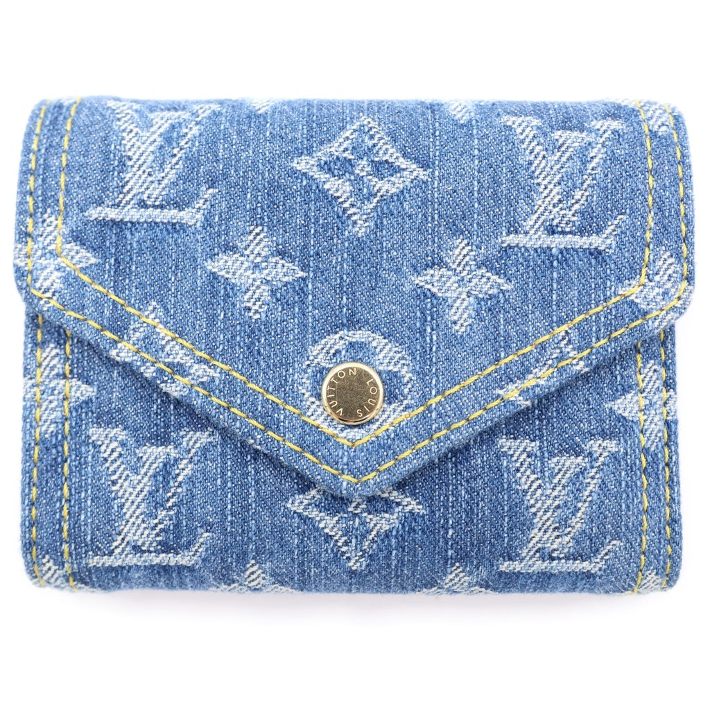 LOUIS VUITTON(ルイヴィトン) モノグラム デニム ポルトフォイユ