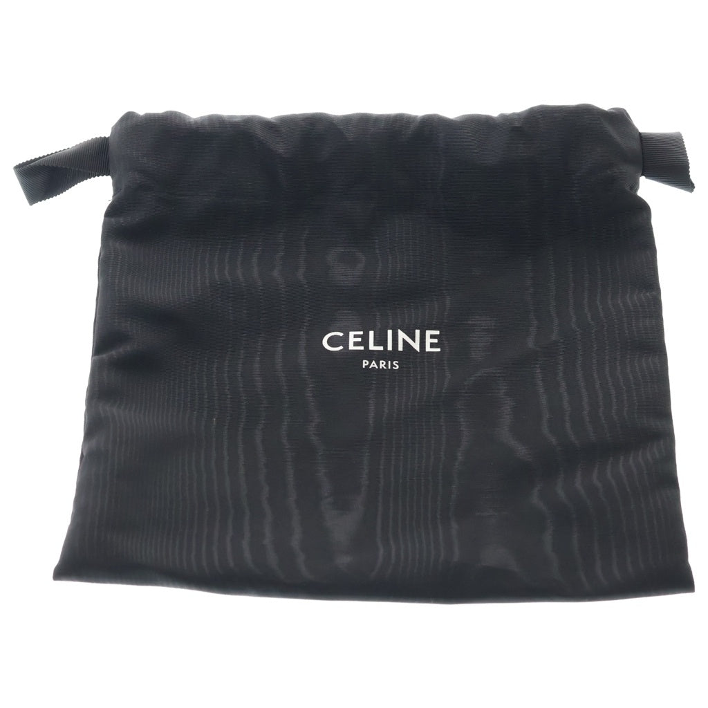 CELINE(セリーヌ) トリオンフ ミニチェーンクロード ショルダーバッグ ミニバッグ ブラック レザー ゴールド金具 レディース