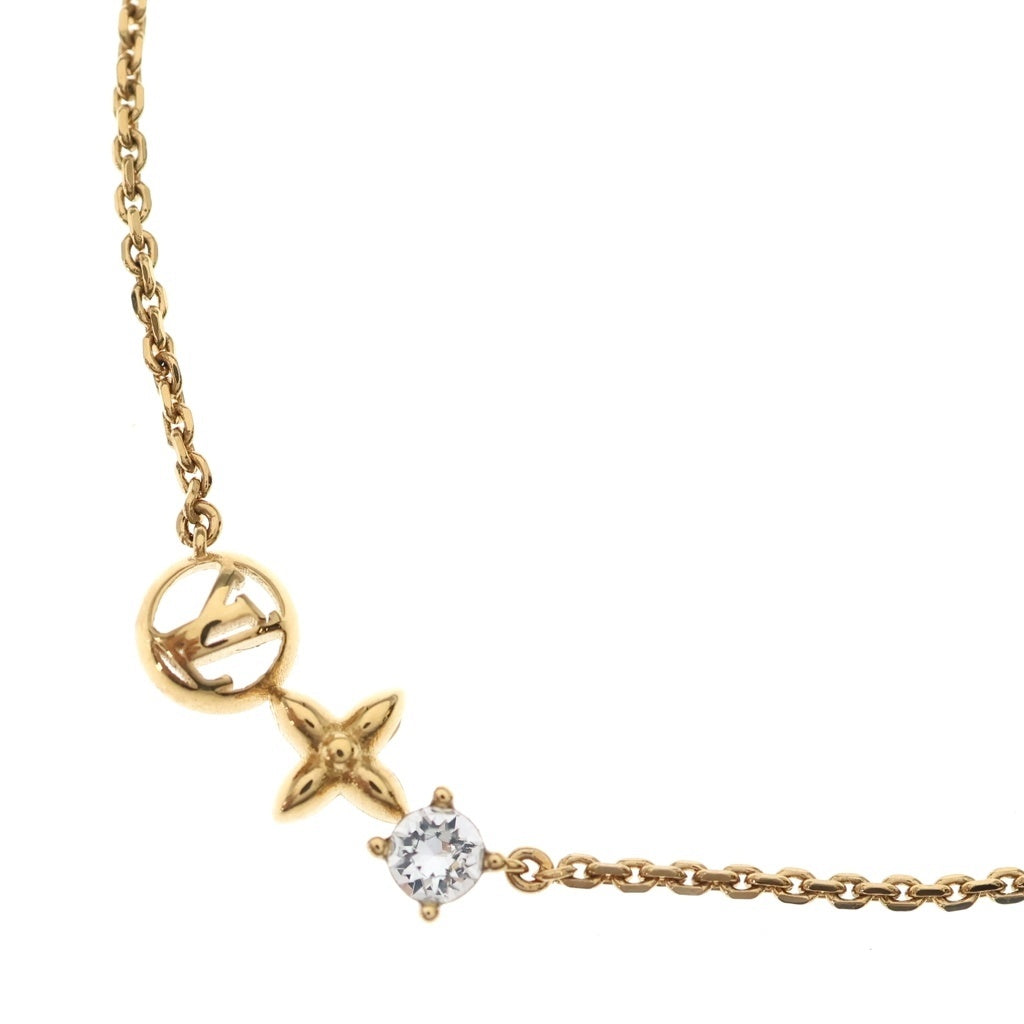 LOUIS VUITTON(ルイヴィトン) コリエ プティ ルイ ネックレス ペンダント チェーン ゴールド M00368 レディース