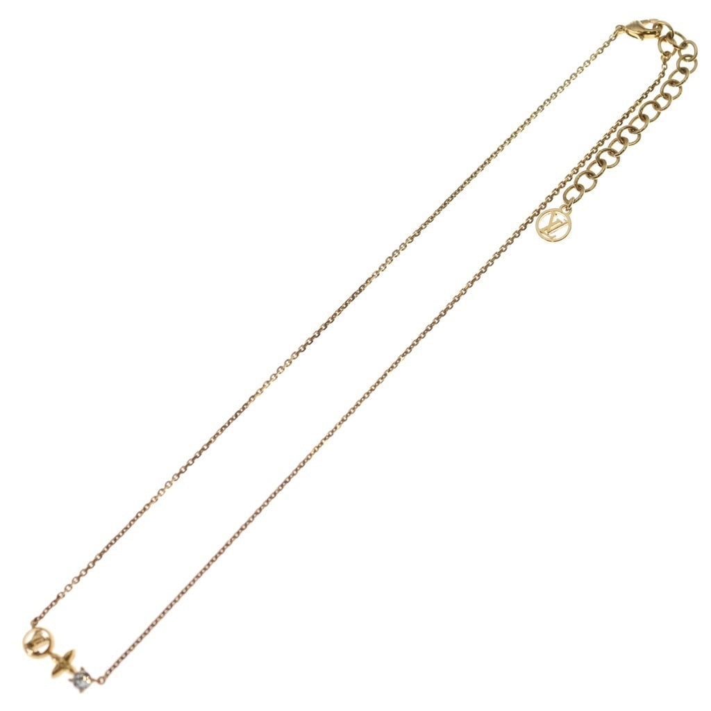 LOUIS VUITTON(ルイヴィトン) コリエ プティ ルイ ネックレス ペンダント チェーン ゴールド M00368 レディース