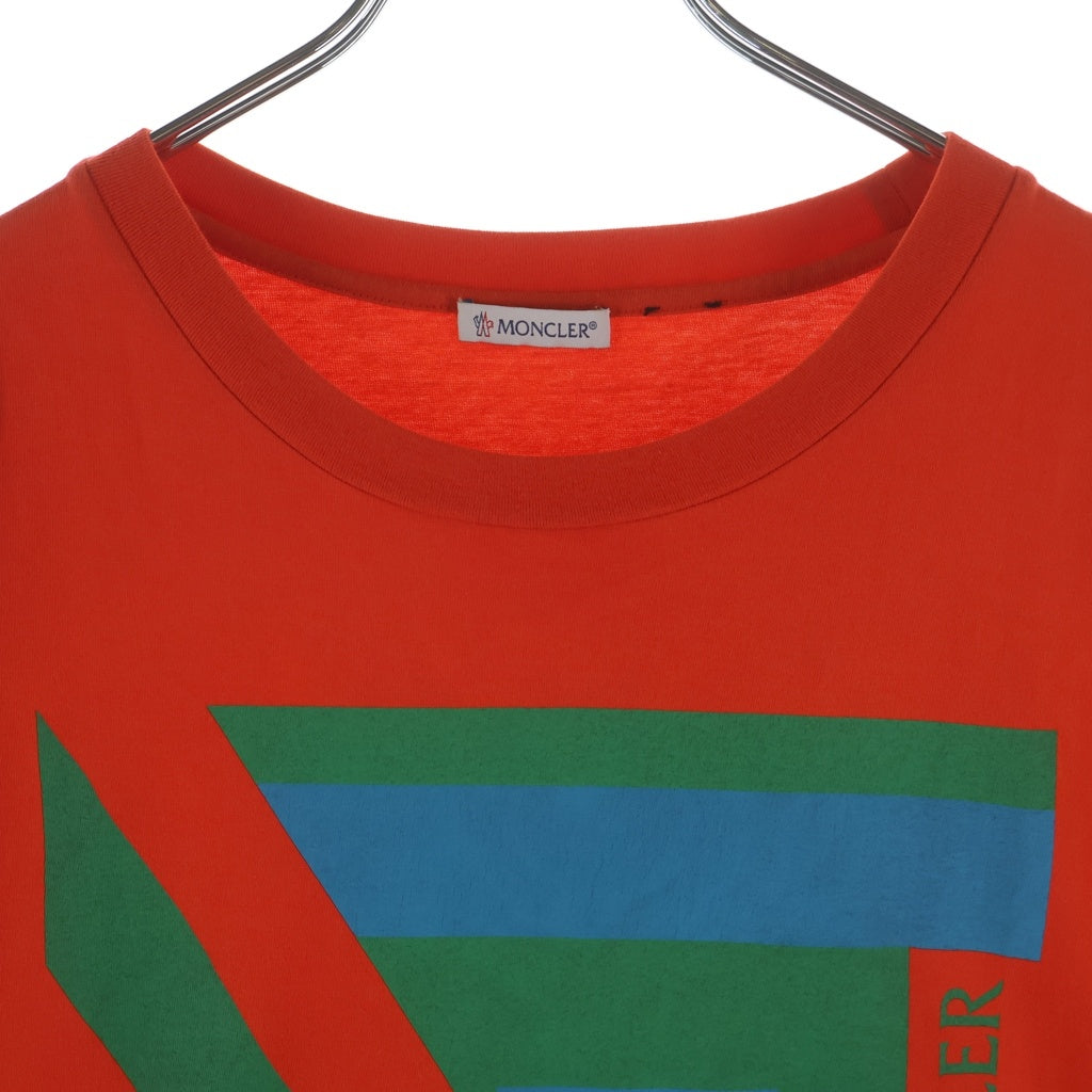 MONCLER(モンクレール) 19SS ×CRAIG GREEN クレイグ グリーン グラフィックプリント クルーネック 半袖Tシャツ カットソー オレンジ E109H8002550
