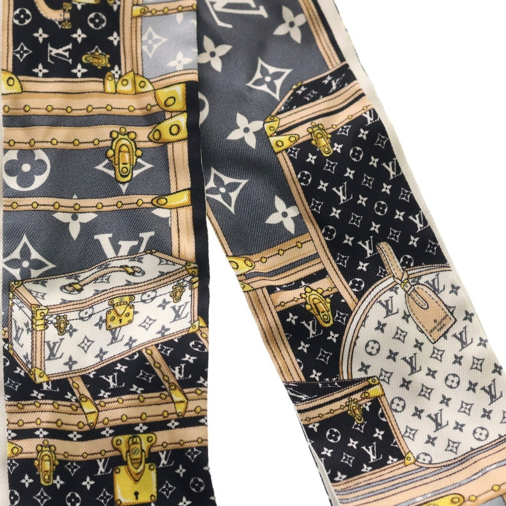 LOUIS VUITTON(ルイヴィトン) バンドーBB・レッツゴー シルクスカーフ ブラック ノワール M76422 レディース